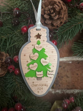 Load image into Gallery viewer, Christmas name bulb