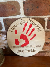 Load image into Gallery viewer, Handprint sign